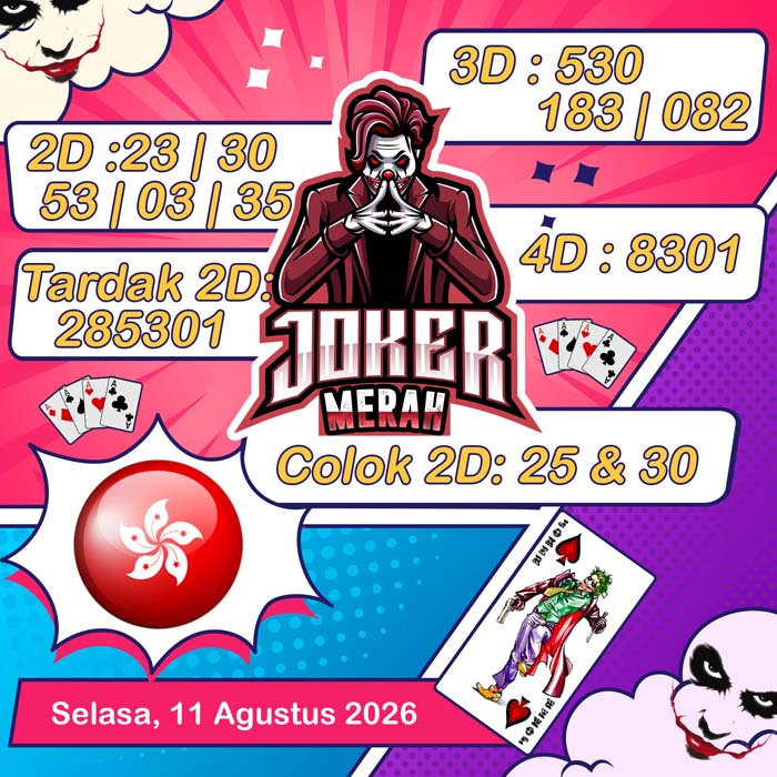 joker merah HONGKONG 11-Aug-2026
