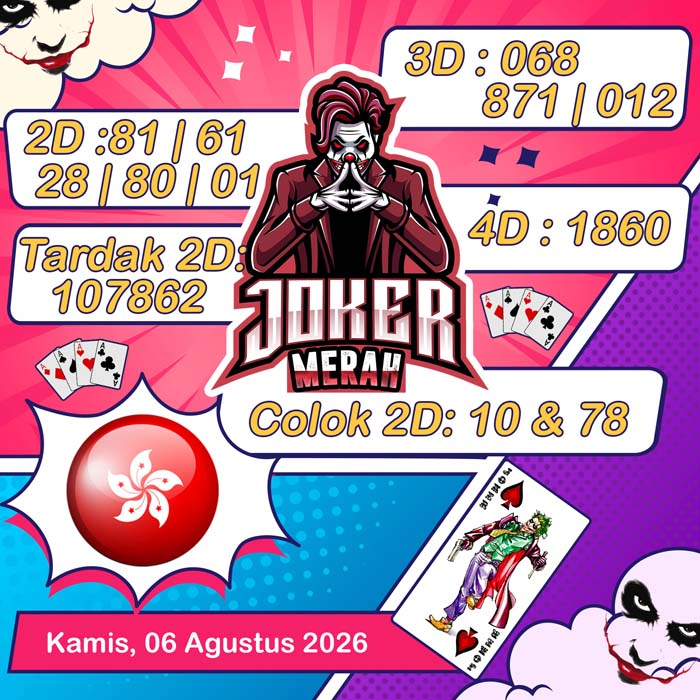 joker merah HONGKONG 6-Aug-2026
