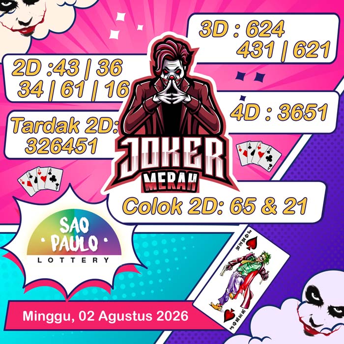 joker merah SAO PAULO 2-Aug-2026