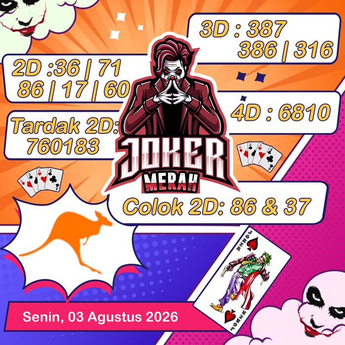 joker merah SYDNEY 3-Aug-2026