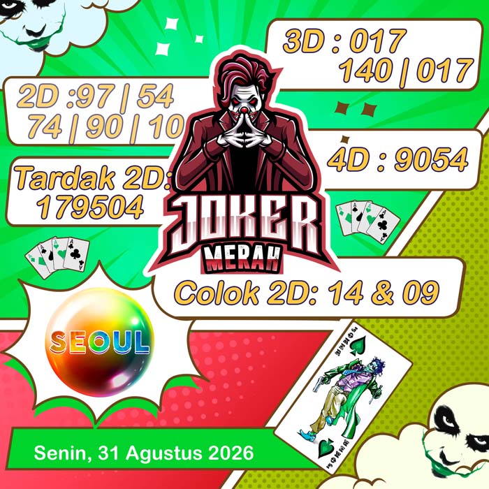 joker merah SEOUL 31-Aug-2026