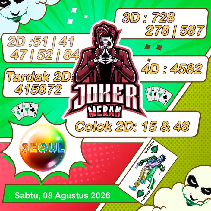 joker merah SEOUL 8-Aug-2026