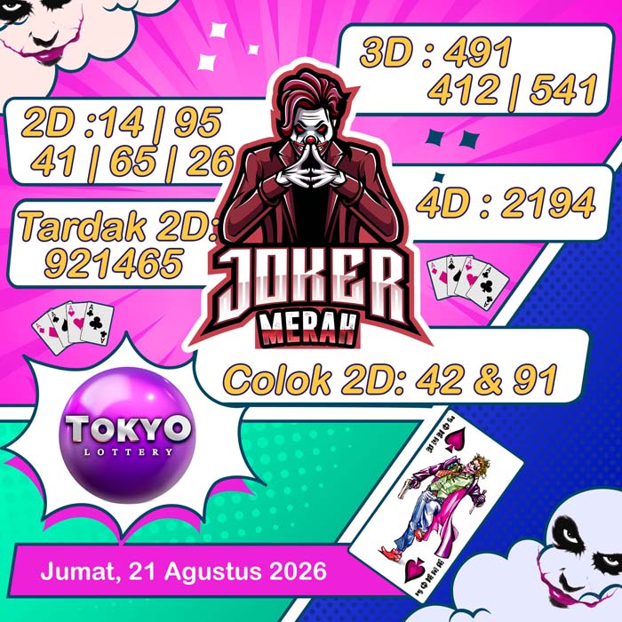 joker merah TOKYO 21-Aug-2026