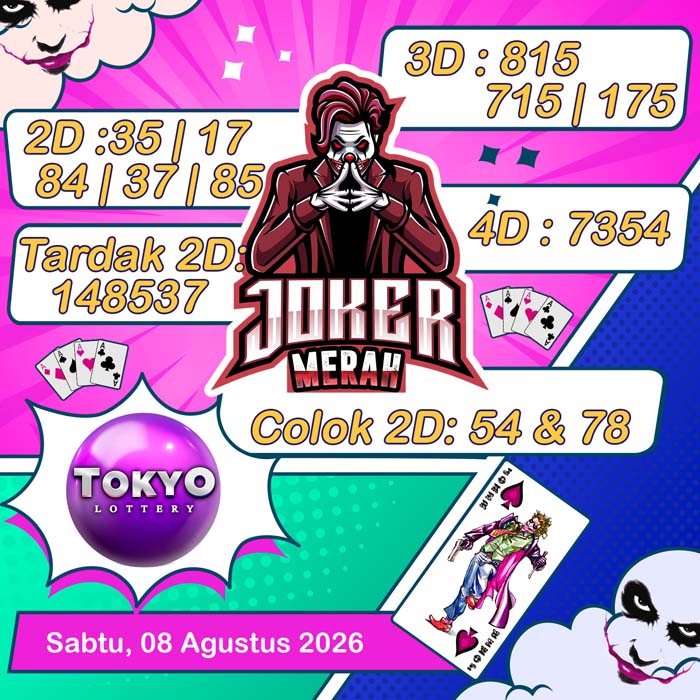 joker merah TOKYO 8-Aug-2026