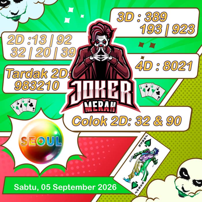 joker merah SEOUL 5-Sep-2026