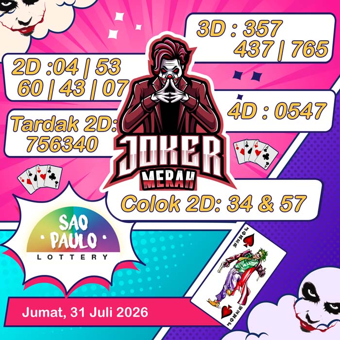 Joker Merah Sao Paulo